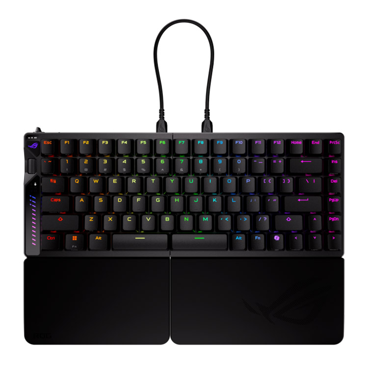خرید کیبورد Asus ROG Falcata - بی‌سیم - سوییچ مغناطیسی ROG HFX V2 با قابلیت تعویض سریع